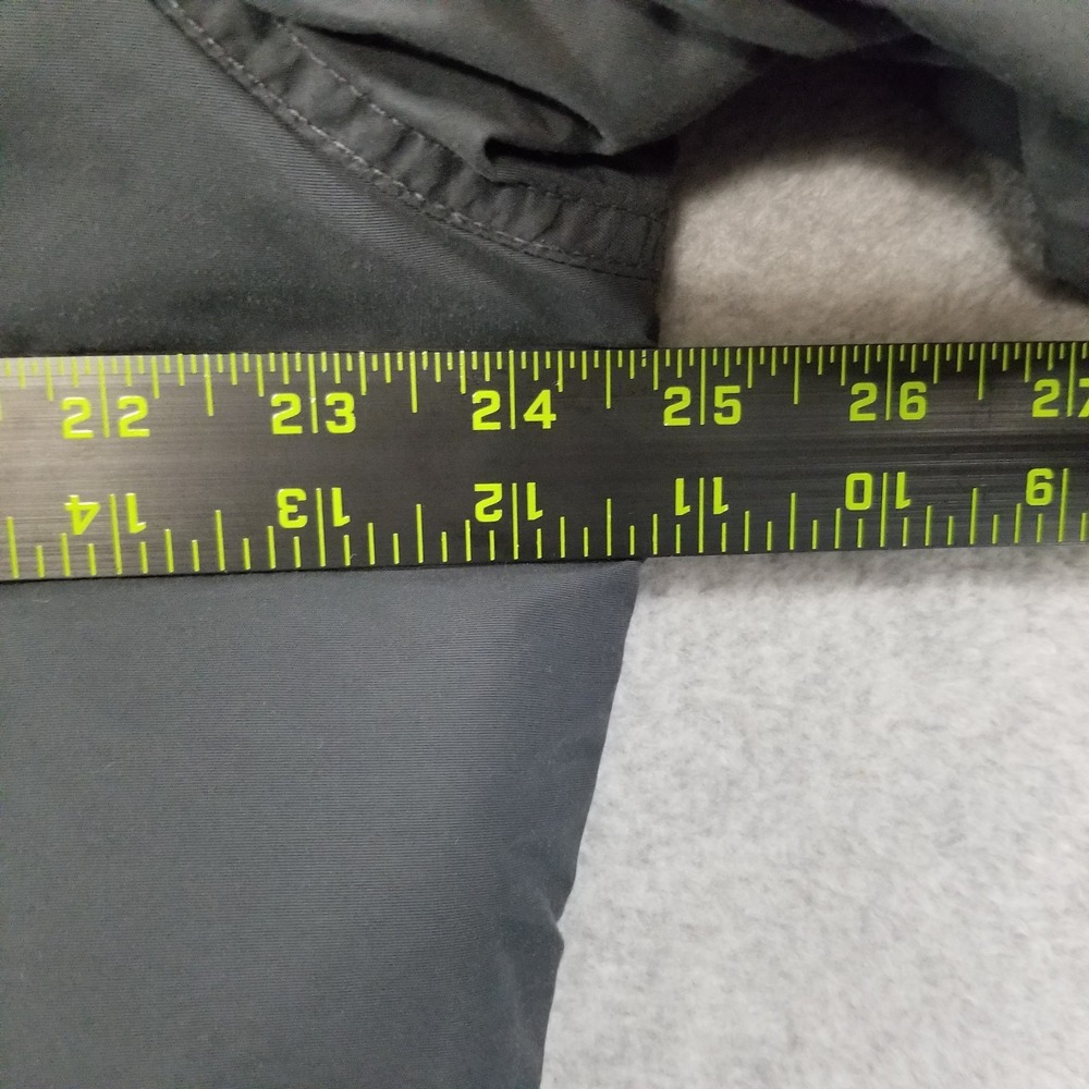L.L. Bean Warm-up Jacket Mens Large Tall Gray Fleece Lined Made USA Distressed - Picture 13 of 15